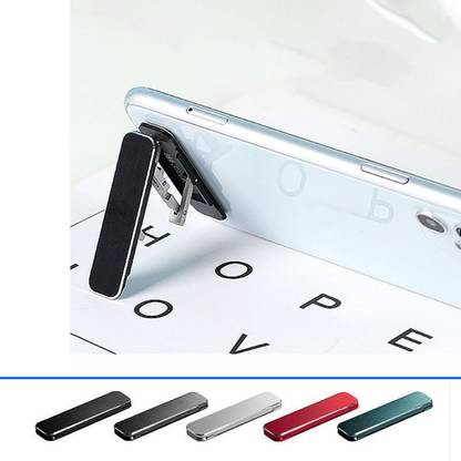 Lyla -Thin Folding Mount Holder Back Case Sticking for Home Cellphone Lazy Black Bike Mobile Holder