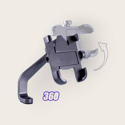 AUTODAZZ Handle Fitting Aluminium Mobile Holder 2010 Bike Mobile Holder