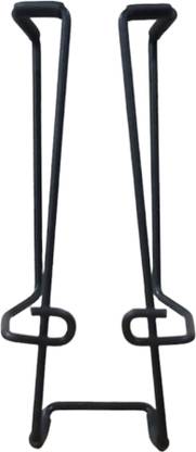 TCA Anti Vibration Metallic Auto Rickshaw Mobile Holder, Black, Pack of 1, Bike Mobile Holder