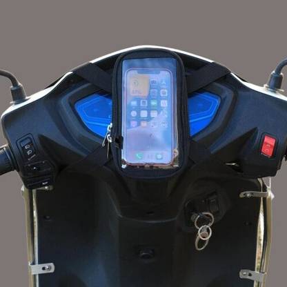Safar Enterprises Universal Water Resisant Mobile Holder / Pouch-Bag for All Scooter Scooty Bike Bike Mobile Holder