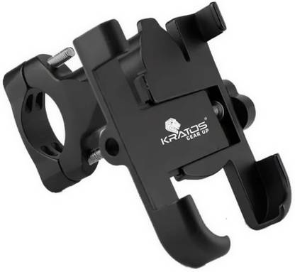 Mobofix Metal Phone Mobile Holder for Bike 360° Rotation, Secure Jaw Grip, Anti Shake Bike Mobile Holder