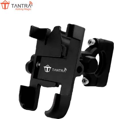 तंत्र Universal Bike Mount Holder S6A Metal Body 360 Degree Bike Mobile Holder बाइक मोबाइल होल्डर