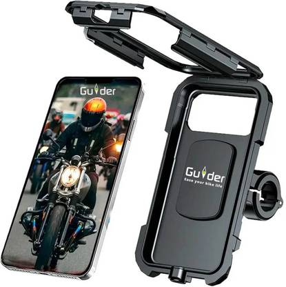Guider Waterproof Mobile Holder for Mountain Bike, Scooter, Ebike 360° Rotation Bike Mobile Holder