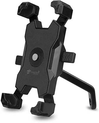 TANTRA S4B Rear Mirror Mobile Holder for Bikes One Touch Technology Bike Mobile Holder Bike Mobile Holder