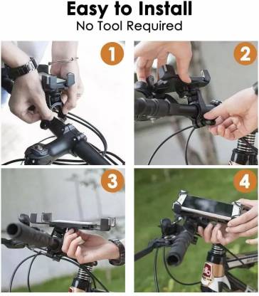 ALORNIS BIKE STAND MOBILE HOLDER Bike Mobile Holder