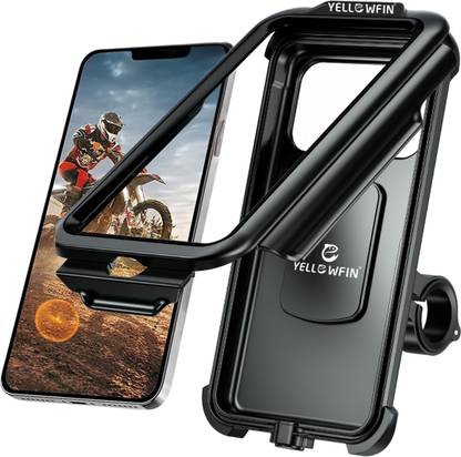 Yellowfin Waterproof 360° Rotation | Maps & GPS Navigation | Handlebar| Scooter | Cycle | Bike Mobile Holder