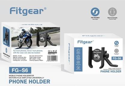 Fitgear FG-S7 360 Degree Rotating Handlebar Accessory Lightweight Anti-Scratch Stand Bike Mobile Holder