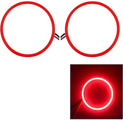 DheVan R15V4 2pc Angle Eyes Red 70mm Bike Projector lens Led ring light Projector Lens