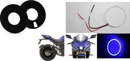 acube mart R15 V4/M Angel ring light 60mm blue 1 pc with WHEEL DISC cover for 17inch wheel Projector Lens