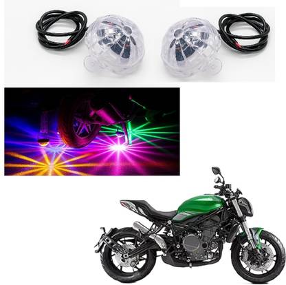 JMA TRADING LED Crystal Disco Light for Benelli 752S, (Set of 2) Projector Lens