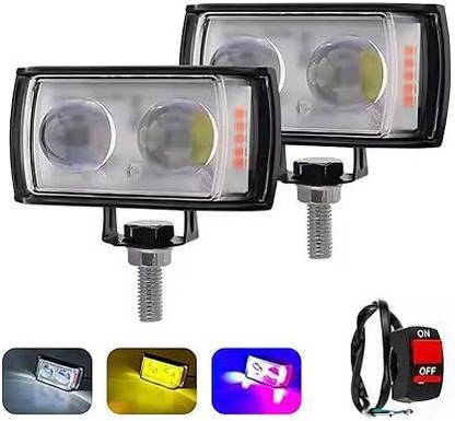 RUDRA COLLECTION 45W Fog LED LAMP High Brightness(Pack of 2)with free switch Projector Lens