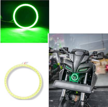 waytwogmart MT-15 Led Angel Eyes Ring light Green Projector Lens