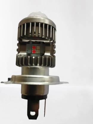 EuroTec Extra Bright Projector Head Light Bulb Double Colour 8000K Bike/Car High Power Projector Lens