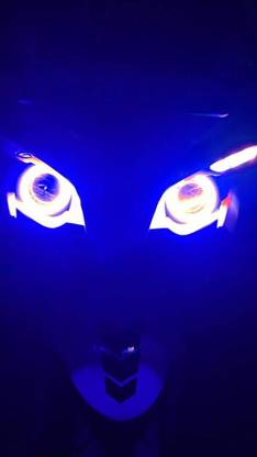 VermsBikers Led Angel Eyes Headlight Halo Ring Warning Lamp Projector Lens rs200 Projector Lens
