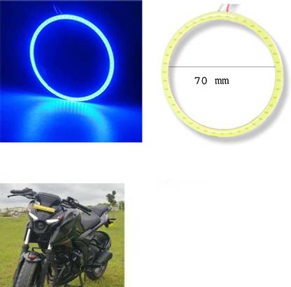 way2gmart Pulsar N160/N250 Angel Eye Ring light blue 60mm For Headlight Projector Lens