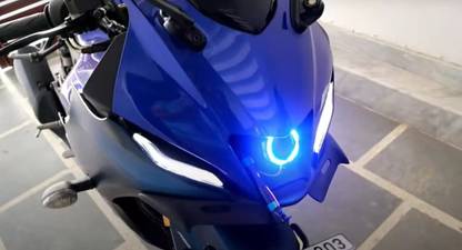 SRPHERE R15 V4/M Angel ring light 60mm blue single pc Projector Lens