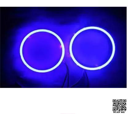 AIRSKY RING LIGHT /DEMON / ANGEL EYES BLUE For All Bikes Projector Lens