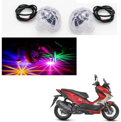 JMA TRADING LED Crystal Disco Light for XOOM 160, (Set of 2) Projector Lens