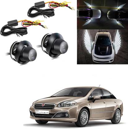 Livekey Car LED Angel Wings Style Light Universal fit for Car-55 Projector Lens