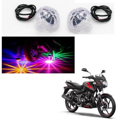 JMA TRADING LED Crystal Disco Light for Pulsar 125, (Set of 2) Projector Lens