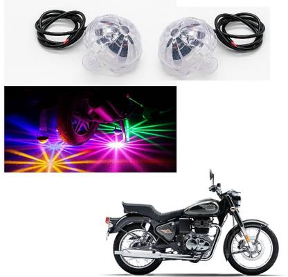 JMA TRADING LED Crystal Disco Light for Bullet 350, (Set of 2) Projector Lens