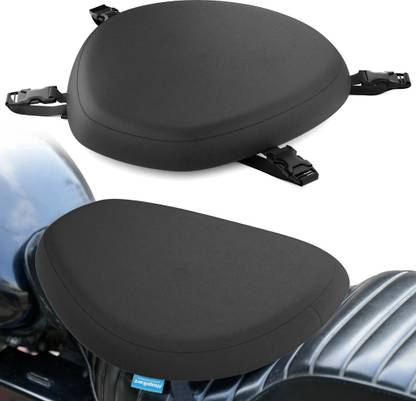 HOSPIKART Memory Foam Motorcycle Seat Cushion - Tailbone & Sit Bone Support Single Bike Seat Cover For Universal For Bike Passion