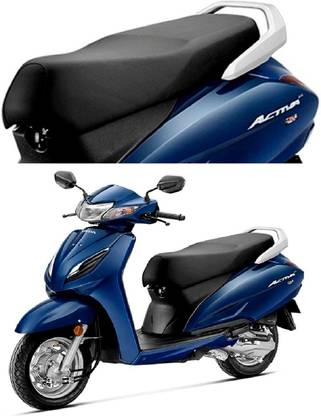 Lakshmina Enterprises Scooter Seat Cover Cushion Black Single Scooty Bike Seat Cover Single Bike Seat Cover For Honda Activa, Activa 125, Activa i, Activa 3G, Activa 4G, Activa 5G, Activa 6G