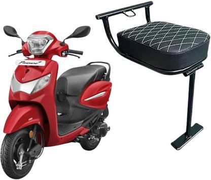 Classy Chic Scooty Front Baby kids Seat Scooty Child Sitting & Foldable for All scooties Single Bike Seat Cover For TVS Pleasure