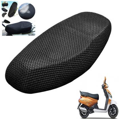 Generox NET Seat Cover For Gusto Single Bike Seat Cover For Mahindra Gusto