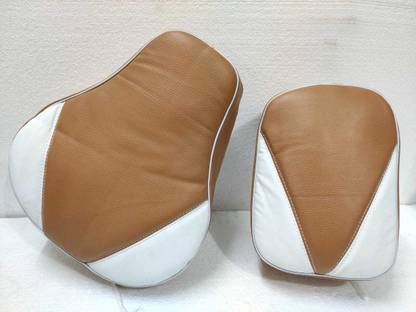 Kohli Bullet Accessorie 1234 N Split Bike Seat Cover For Royal Enfield Classic Chrome, Classic Desert Storm, Classic 350, Classic, Classic 500