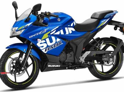 Stitchers SUZUKI GIXXER SF BIKE BLACK SEAT COVER Split Bike Seat Cover For Suzuki Gixxer SF
