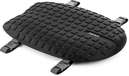 FOVERA Motorcycle Gel Cushion - Supports Sit Bones, Tailbone, and Buttock Muscles- Single Bike Seat Cover For Universal For Bike NA