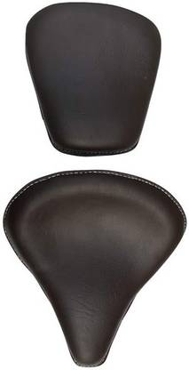 THE ONE CUSTOM KABIR SINGH STYLE BROWN SEAT ASSEMBLY WITH FITTINGS Split Bike Seat Cover For Royal Enfield Bullet, Bullet Classic, Classic 350, Classic 500, Classic Chrome, Classic Desert Storm