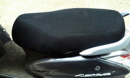 Lakshmina Enterprises 3D Free Size Bike/Scooty/Scooter Seat Cover Breathable Mesh Net Cushion Single Bike Seat Cover For Universal For Bike Access