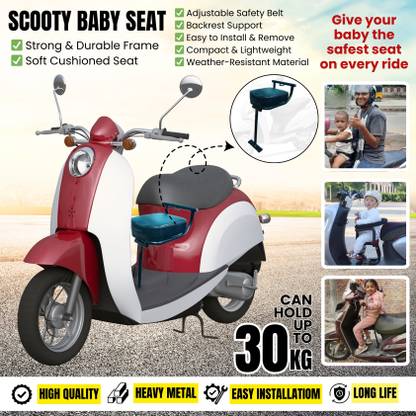 Baikalcart Scooty Baby Seat Single Bike Seat Cover For Yamaha Access 125