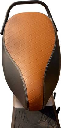 sidhi Ola S1,S1 Pro, S1 Air & Ola S1 Air : Dual Color Artificial Leather Seat Cover Single Bike Seat Cover For Ola S1
