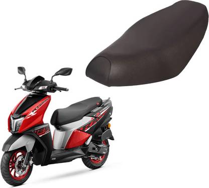 KSHEERI NTORQ 125 Scooter/Scooty Removable & Washable PU Leather Waterproof Seat Cover Single Bike Seat Cover For TVS NTorq 125