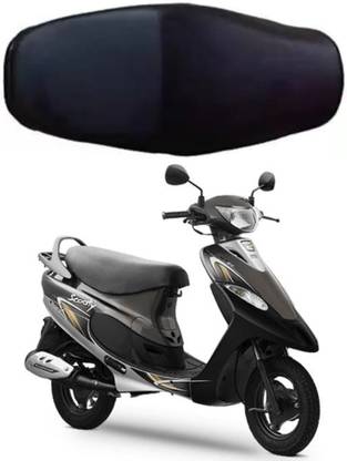 MONUCOLLECTION TVS SCOOTY PEP PLUS SEAT COVER Single Bike Seat Cover For TVS Pep Plus