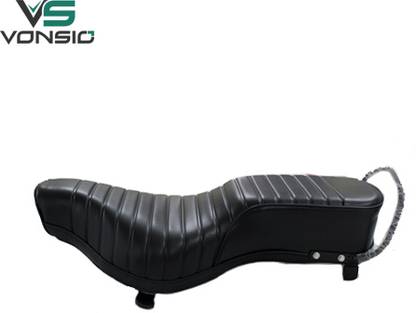 VONSIO Complete Seat Assembly For Royal Enfield Bullet Split Bike Seat Cover For Royal Enfield Bullet