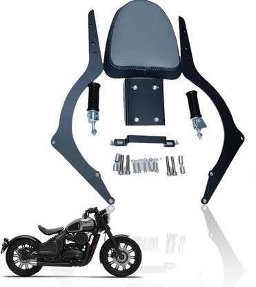 Moto Genius Jawa 42 Bobber Custom Seat | Metal Frame, Vintage Style Motorcycle Upgrade Single Bike Seat Cover For Jawa 42