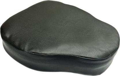 Sleepsia Motorcycle Seat Cushion - Cushion For Tailbone & Hip Pain Relief (Black) Single Bike Seat Cover For NA Universal For Bike