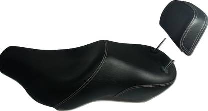 Khajanchi Royal Enfield 35 no.back seat with backrest in headrest Single Bike Seat Cover For Royal Enfield Bullet