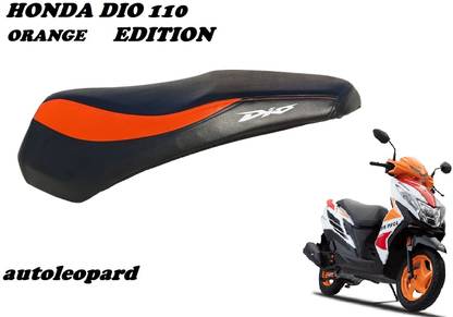 AUTOLEOPARD HONDA DI0 110 SCOOTY SEAT COVER Single Bike Seat Cover For Honda Dio