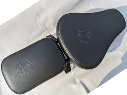 AUTOLEOPARD B4 SEAT COVER 6 MM CUSHION Split Bike Seat Cover For Royal Enfield Classic 350