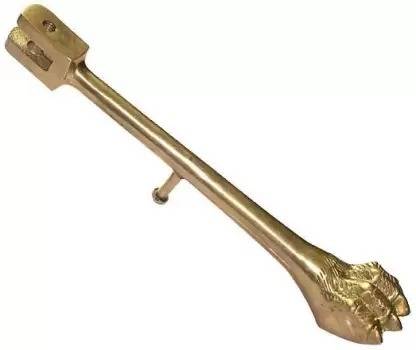 MODAROCK Brass Lion Paw Bike Side Stand Royal Enfield Bike Side Stand