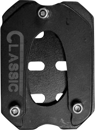 Ms planet Side Stand Extender for Royal Enfield Classic ( Black) Bike Side Stand Bike Side Stand