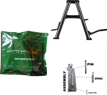 Moto Mill Apache-RTR All Models with Pin & Spring Bike Centre Stand