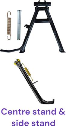 SAM Centre & side stand combo for all splendor model Bike Centre Stand