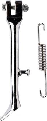 TRP Traders Chrome Heavy Duty Durable Stainless Steel Side Stand Bike Side Stand