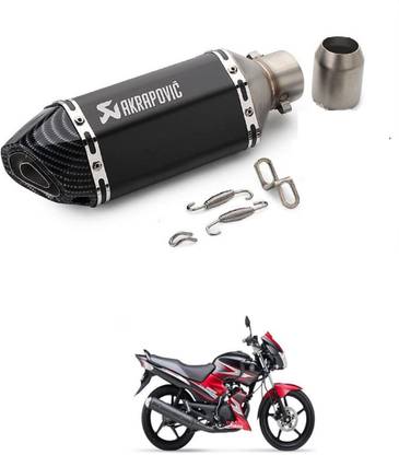 LOVMOTO Bike silencer cf Yamaha SS 125 Slip-on Exhaust System